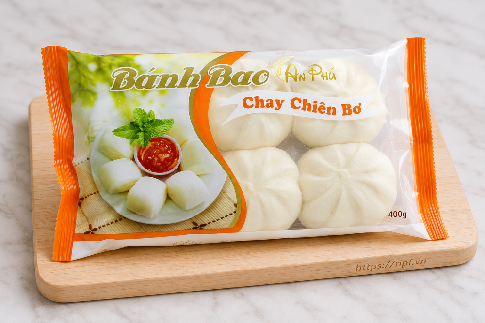 Bánh bao chay chiên bơ An Phú 400g