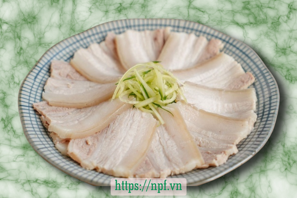 Ba chỉ luộc