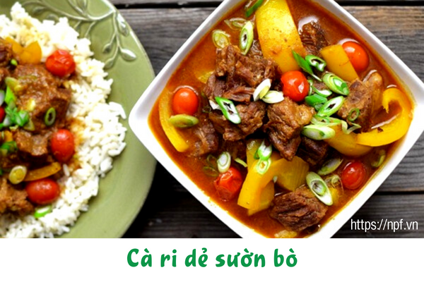 Cà ri dẻ sườn bò