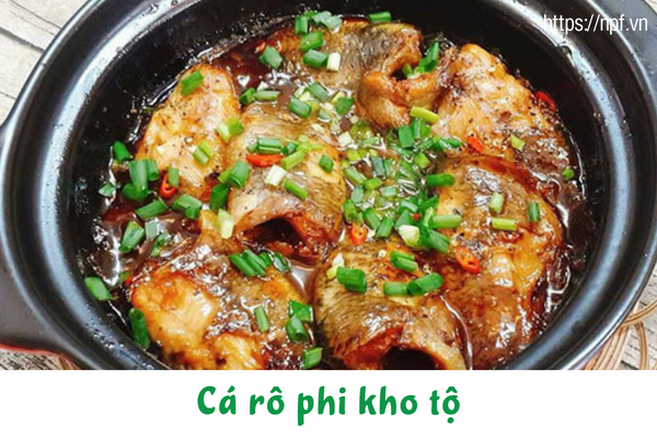 Cá rô phi kho tộ