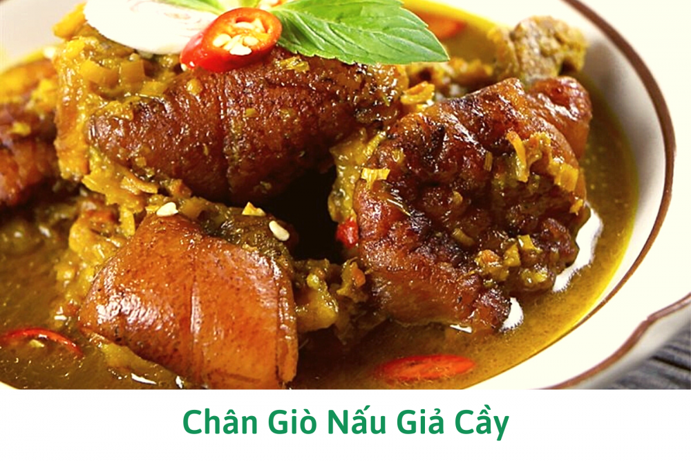 Chân Giò Nấu Giả Cầy