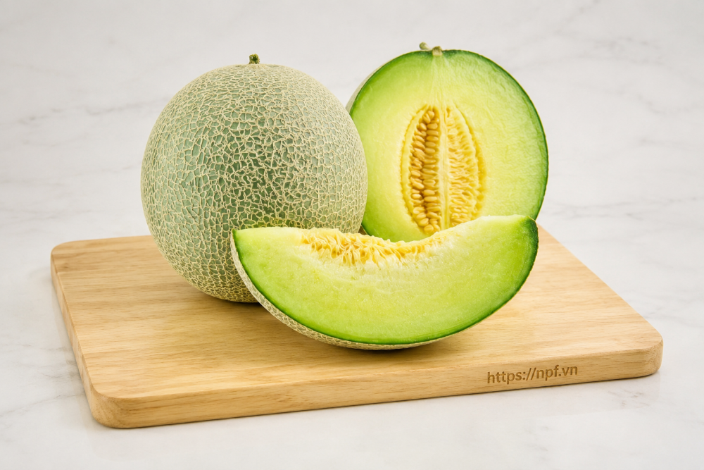 Dưa lưới xanh