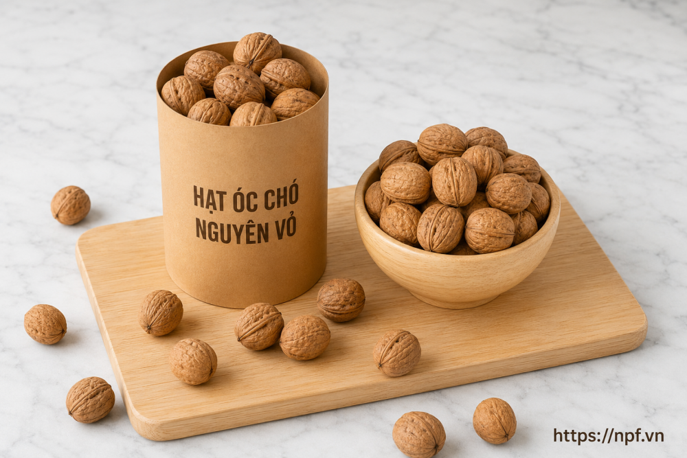 Hạt óc chó nguyên vỏ