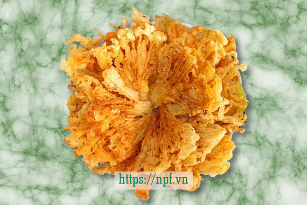 Nấm kim châm chiên giòn