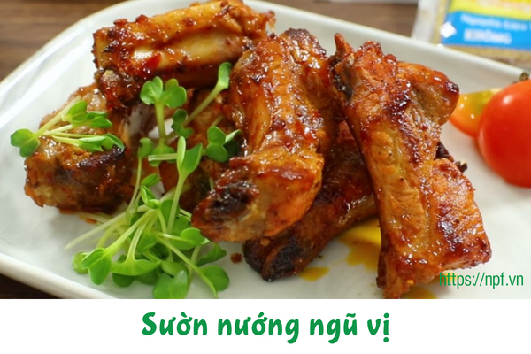 Sườn nướng ngũ vị