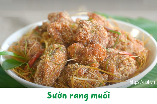 Sườn rang muối