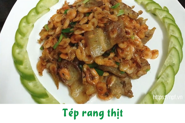 Tép rang thịt