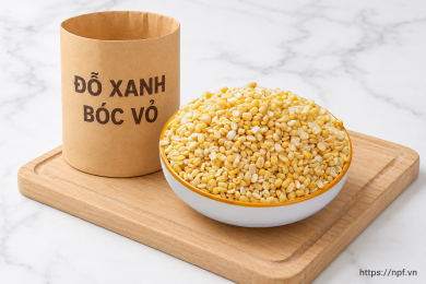 Đỗ xanh bóc vỏ