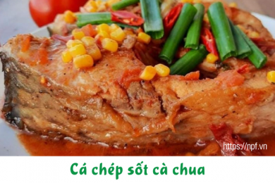 Cá chép sốt cà chua