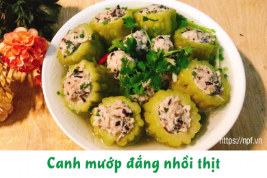 Canh mướp đắng nhồi thịt