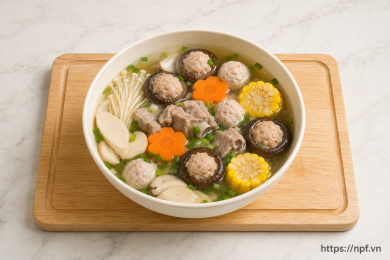 Canh mọc thập cẩm