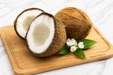 Dừa già nguyên quả