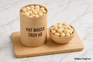 Hạt Macca tách vỏ (500g)