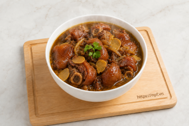 Chân Giò Nấu Giả Cầy (Nấu chín)