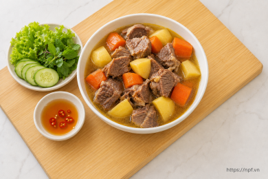 Nạm bò kho khoai tây
