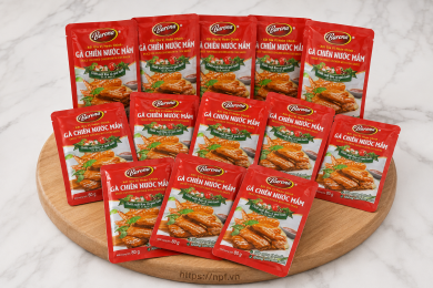 Sốt gà chiên mắm Barona 80g