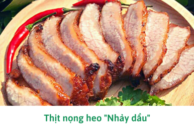 Thịt nọng nhảy dầu