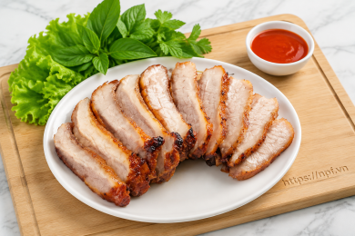 Thịt nọng nhảy dầu